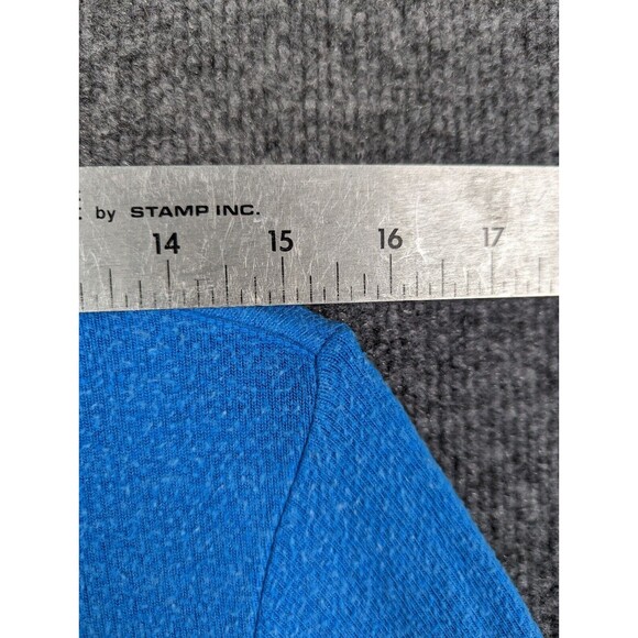 WILDFOX Blue I HATE MORNINGS Long Sleeve Baggy Beach Jumper Sweatshirt SIZE S - Picture 9 of 16